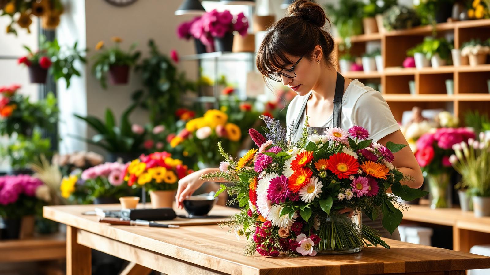 Fleuristes : pourquoi former son équipe à la composition florale moderne